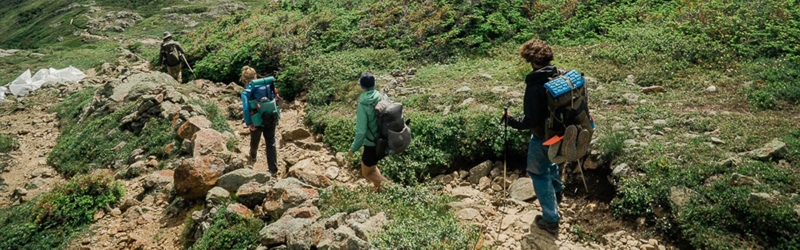 a typical day hiking